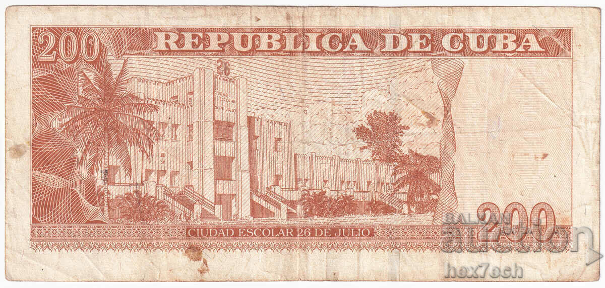 Licitație ❤️ ⭐ Cuba 2010 200 pesos ⭐ ❤️