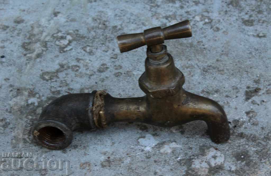 Auction OLD BRONZE FAUCET CINNAMON FOUNTAIN WORKING WATER FAUCET Auction OLD BRONZE FAUCET CINNAMON FOUNTAIN WORKING WATER FAUCET