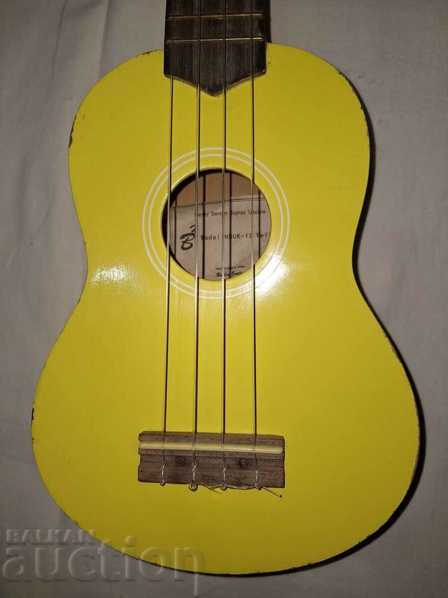 Small guitar--Harley Benton soprano ukulele with price 35.00 BGN | € 17.90