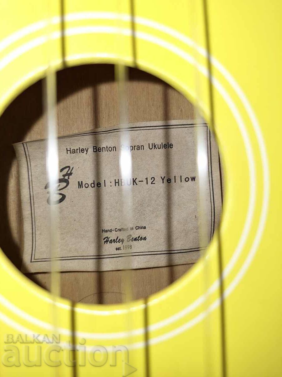 Auction  Small guitar--Harley Benton soprano ukulele