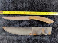 Old Renaissance Bachelor's dagger knife shank with bone handle