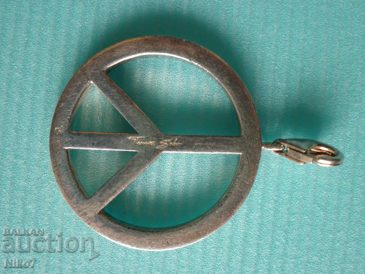Auction Silver, designer medallion (pendant) - "THOMAS SABO". Auction Silver, designer medallion (pendant) - "THOMAS SABO".