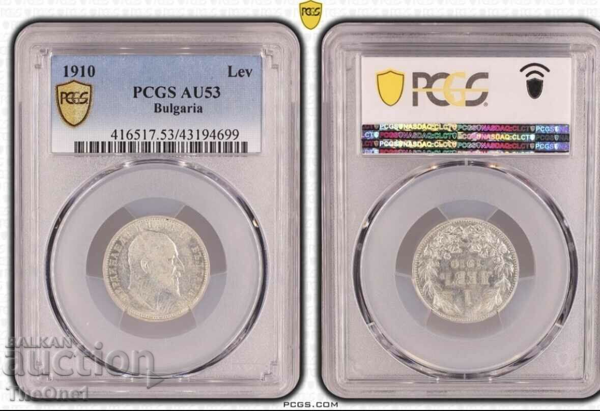 1 BGN 1910 pcgs