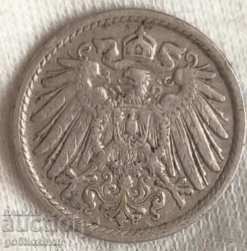 Germany 5 Pfennig 1909 with price 1.00 BGN | € 0.51 Germany 5 Pfennig 1909 with price 1.00 BGN | € 0.51