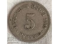 Germany 5 Pfennig 1909