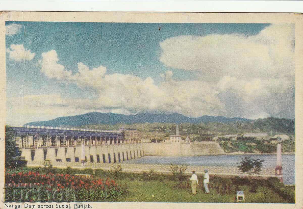 India 1960 - PK - view from Sutlyai - traveled