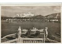 Elveția 1931 - PK - vedere de la Geneva - călătorit