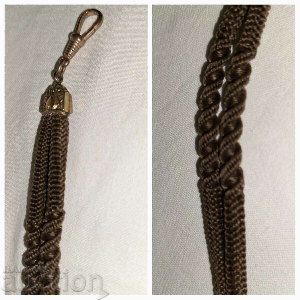 Vintage Victorian Custec--handwoven from hair with price 120.00 BGN | € 61.36 Vintage Victorian Custec--handwoven from hair with price 120.00 BGN | € 61.36
