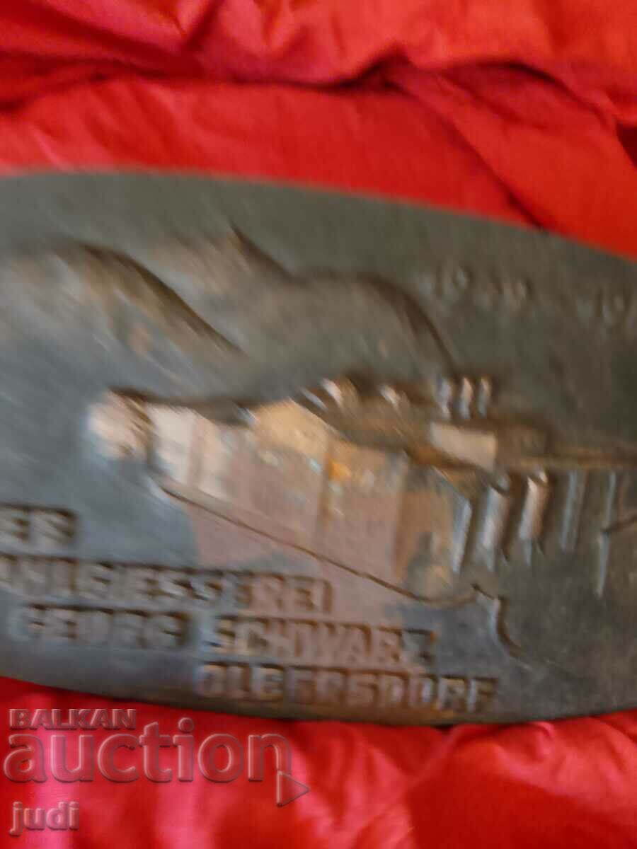 Старо метално пано Германия - 6 Старо метално пано Германия - 6