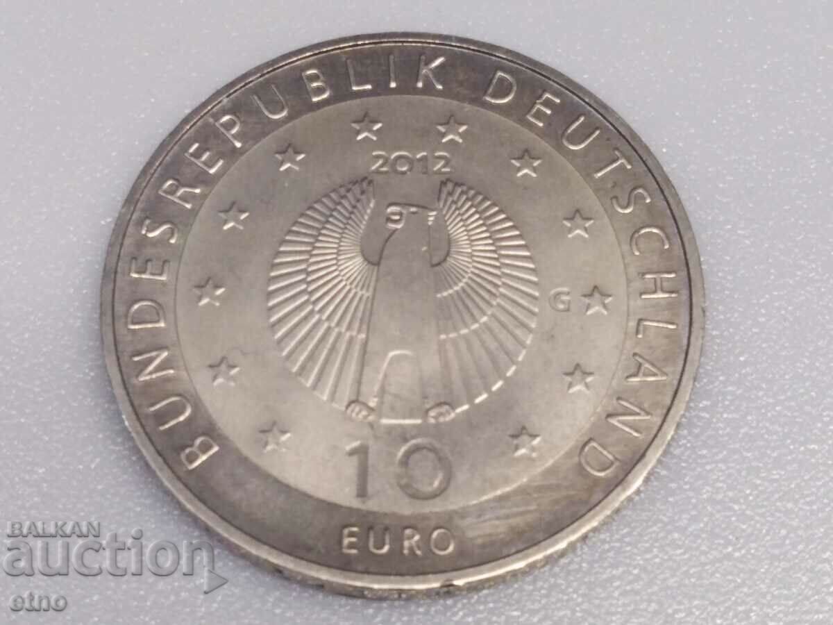 10 EURO "EURO" GERMANY 2012