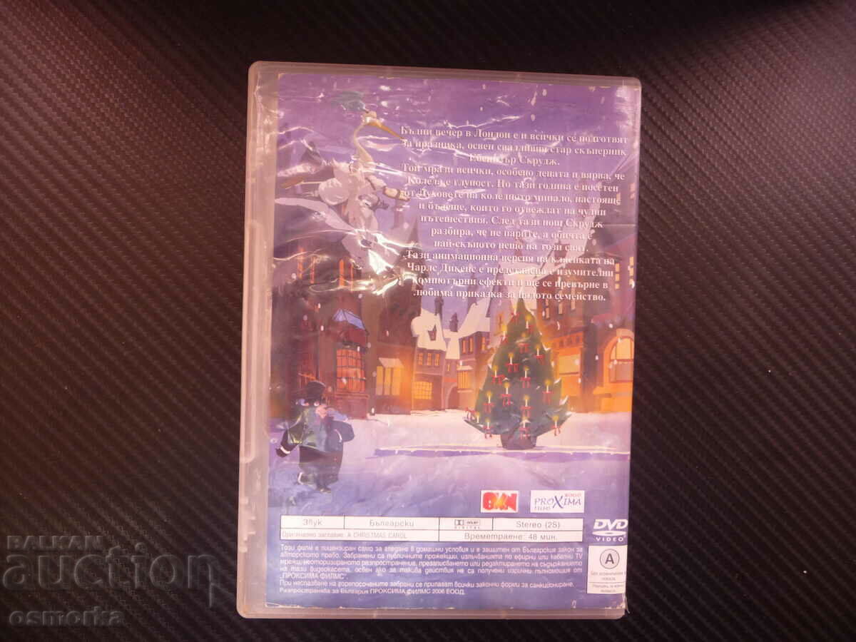 Auction A Christmas Carol DVD Movie Dickens Ebenezer Scrooge The Good Spirit Auction A Christmas Carol DVD Movie Dickens Ebenezer Scrooge The Good Spirit