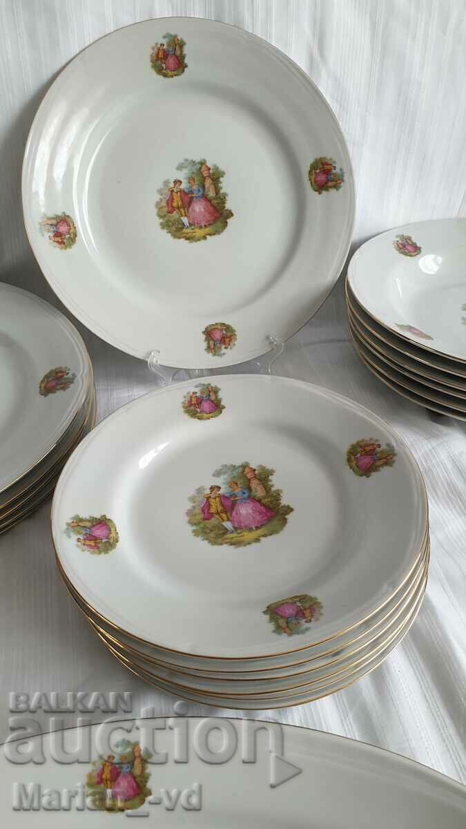 Porcelain service "Romeo and Juliet" - Razgrad - 20 pieces - 6 Porcelain service "Romeo and Juliet" - Razgrad - 20 pieces - 6
