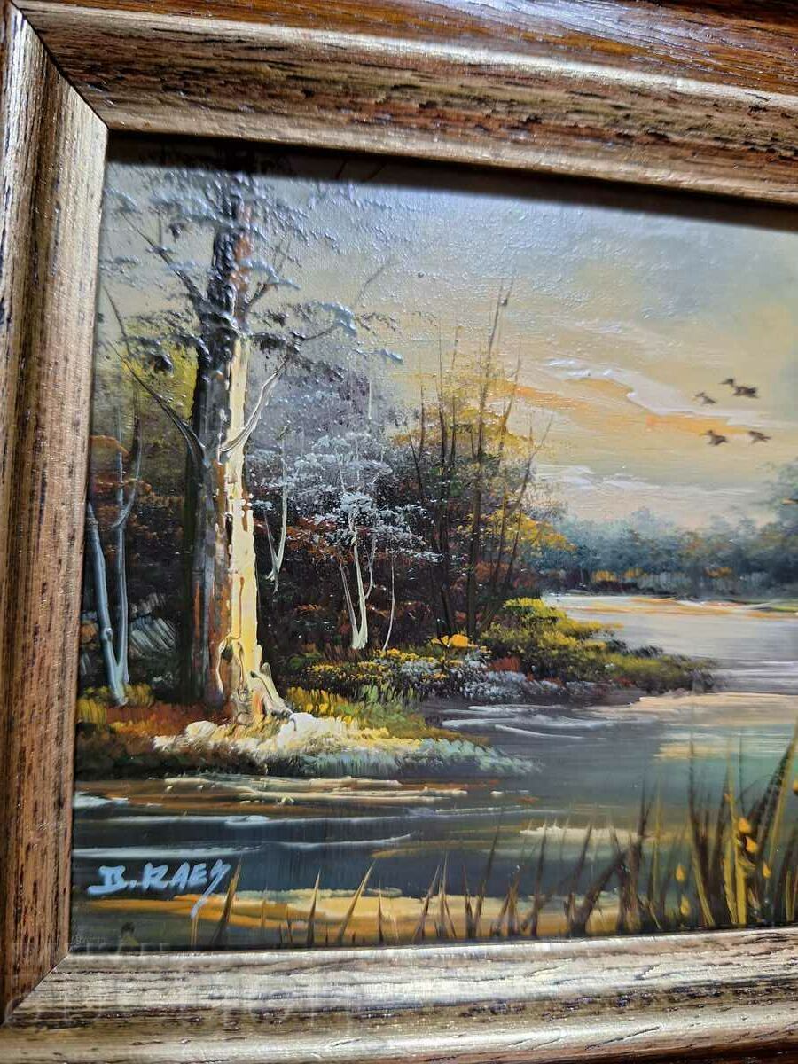 Auction Painting--landscape--signed by the author Auction Painting--landscape--signed by the author