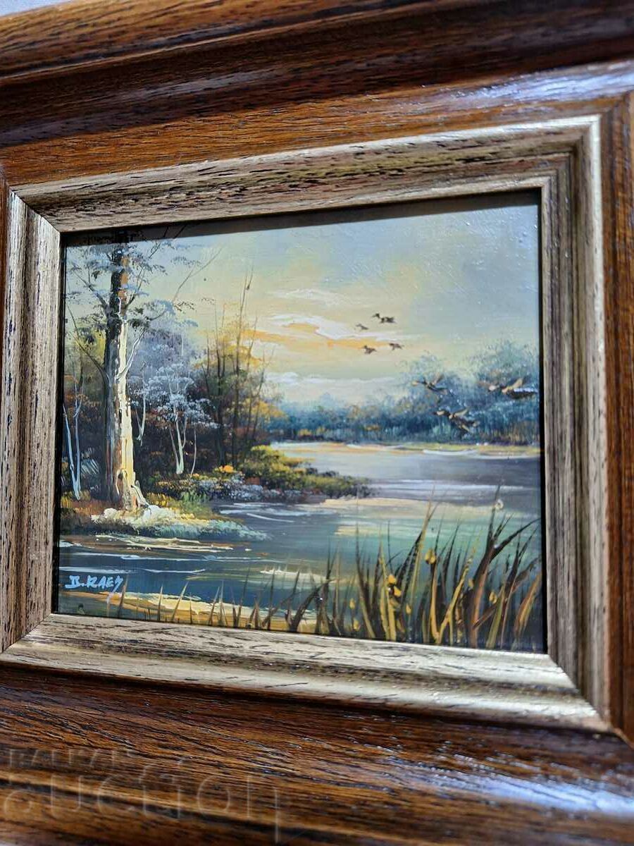 Delivery of Painting--landscape--signed by the author Delivery of Painting--landscape--signed by the author