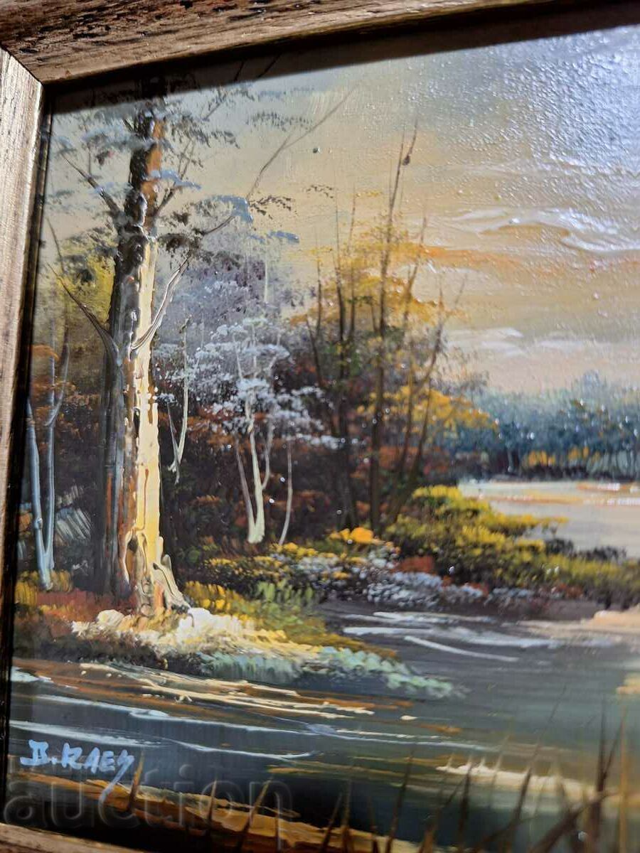 Painting--landscape--signed by the author - 5 Painting--landscape--signed by the author - 5