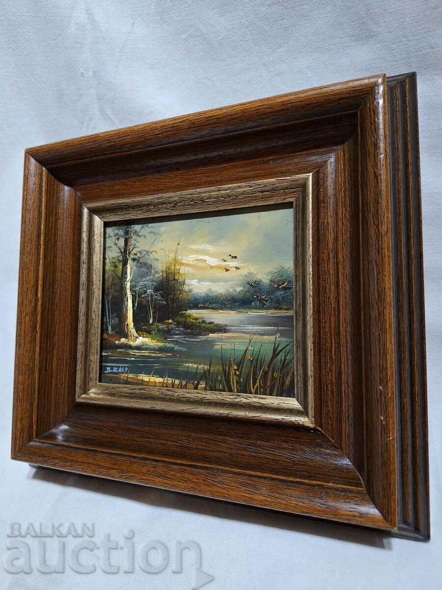 Painting--landscape--signed by the author - 6 Painting--landscape--signed by the author - 6