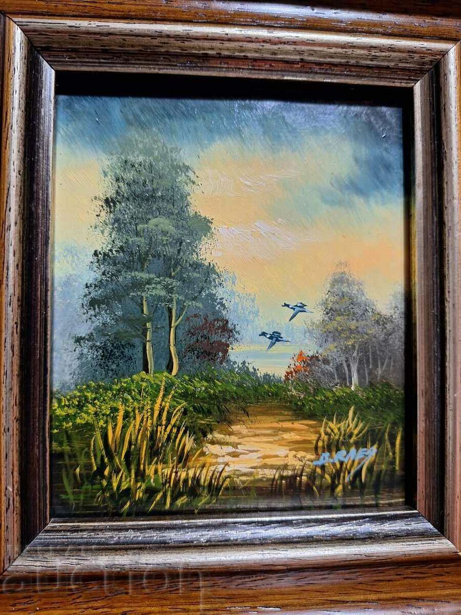 Painting--landscape--signed by the author with price 40.00 BGN | € 20.45 Painting--landscape--signed by the author with price 40.00 BGN | € 20.45