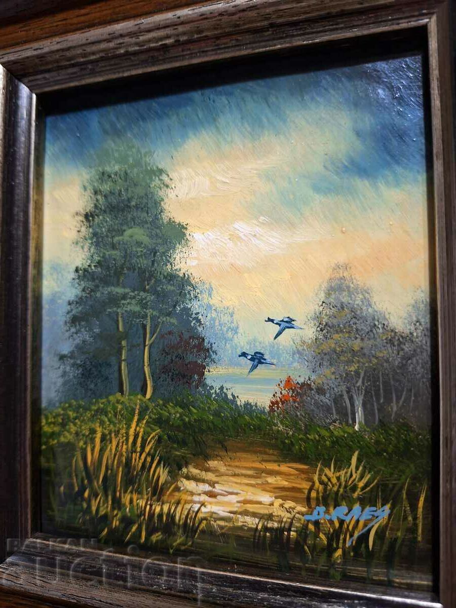 Auction Painting--landscape--signed by the author Auction Painting--landscape--signed by the author