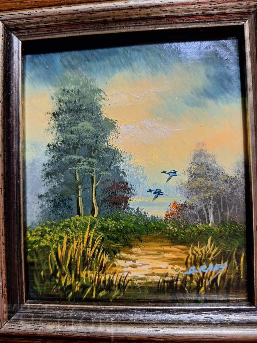 Delivery of Painting--landscape--signed by the author Delivery of Painting--landscape--signed by the author