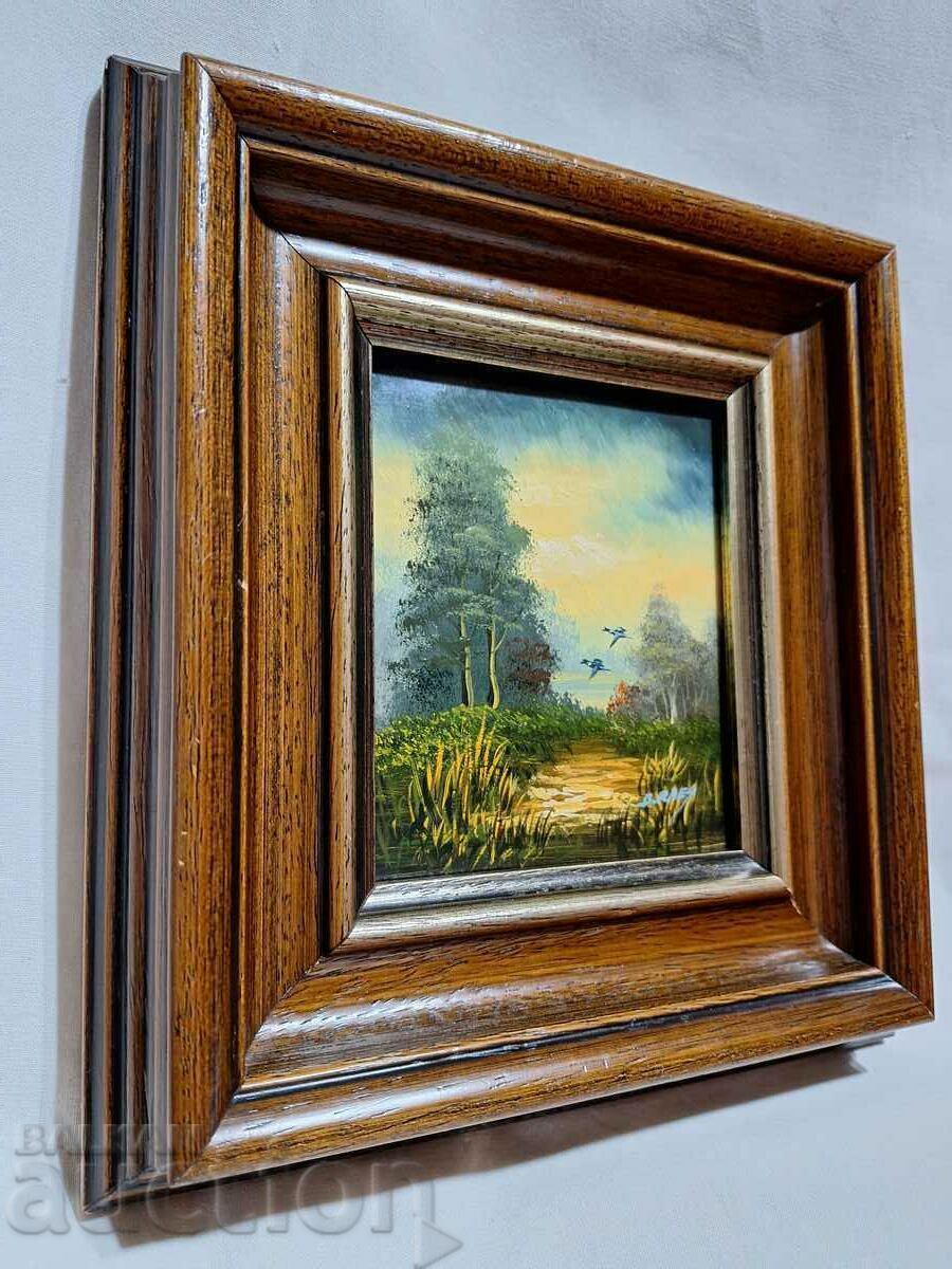 Painting--landscape--signed by the author - 6 Painting--landscape--signed by the author - 6