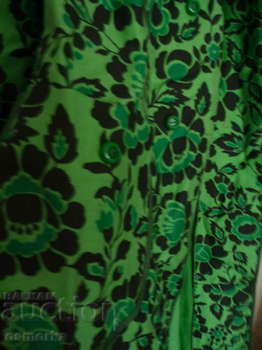 Auction  Green peignoir new from socialism 1976 with home label