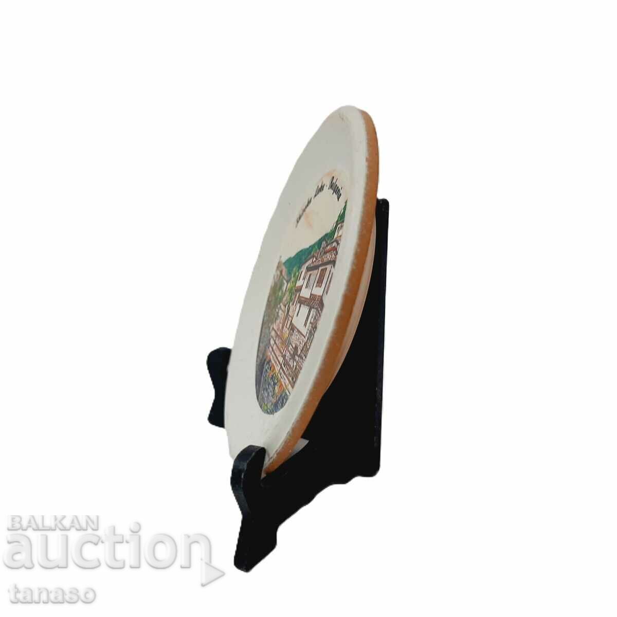Small ceramic saucer, "Broad bow" with stand(11.5) with price 10.00 BGN | € 5.11