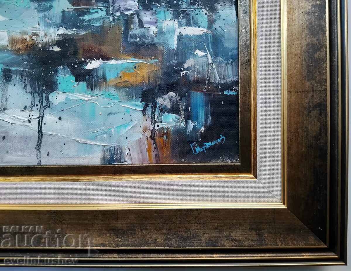 Oil painting "Icy sunrise" Georgi Yordanov - 5 Oil painting "Icy sunrise" Georgi Yordanov - 5