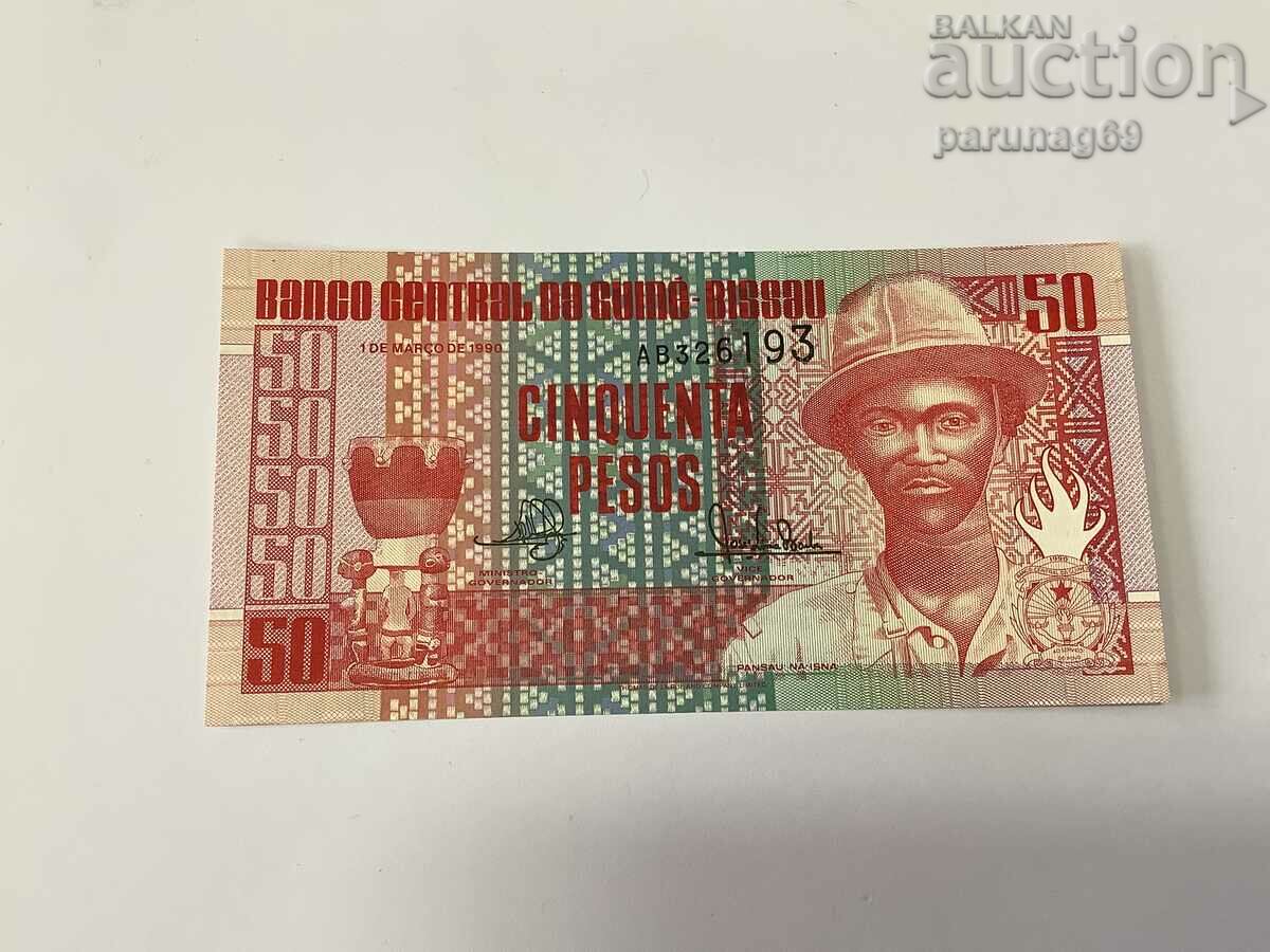 Guinea Bissau 50 pesos 1990