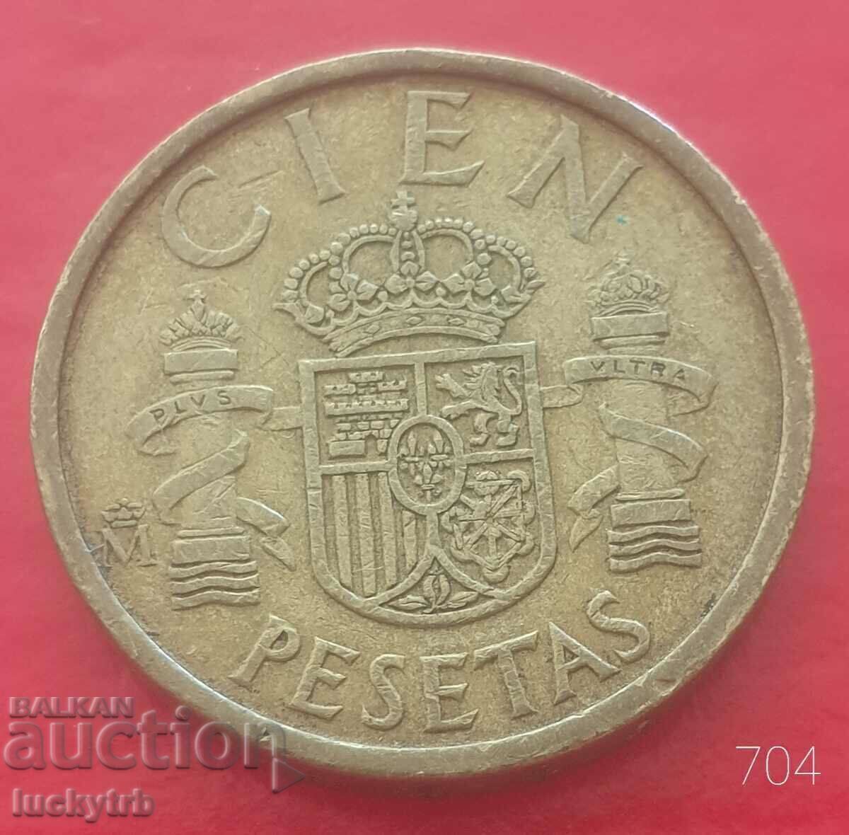 100 pesetas 1984 - Spania 100 pesetas 1984 - Spania