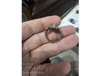 A rare silver Renaissance ring 19-20th century