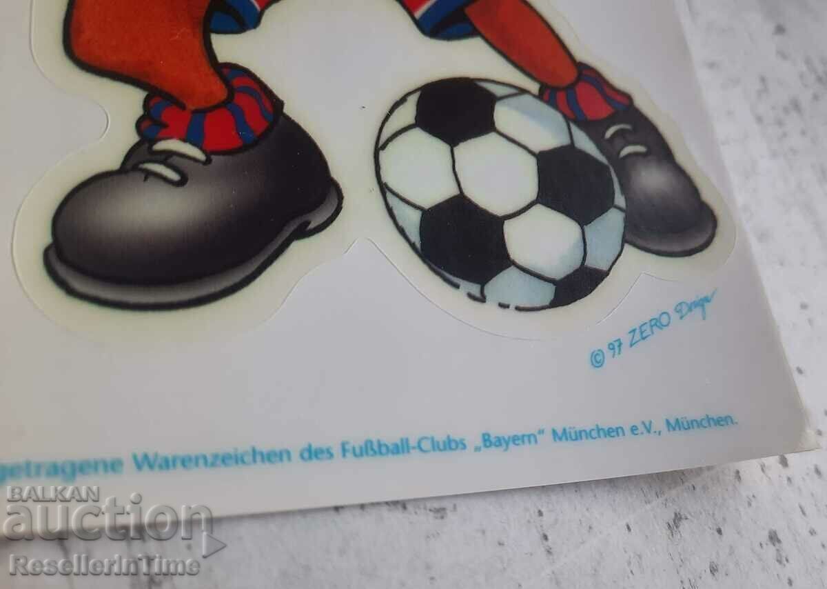 Νέο γυάλινο αυτοκόλλητο FC Bayern München 1997 με τιμή € 3.00 | 5.87 BGN Νέο γυάλινο αυτοκόλλητο FC Bayern München 1997 με τιμή € 3.00 | 5.87 BGN