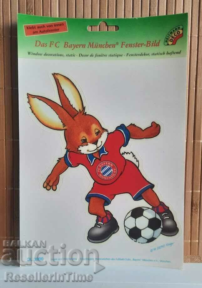 Νέο γυάλινο αυτοκόλλητο FC Bayern München 1997
