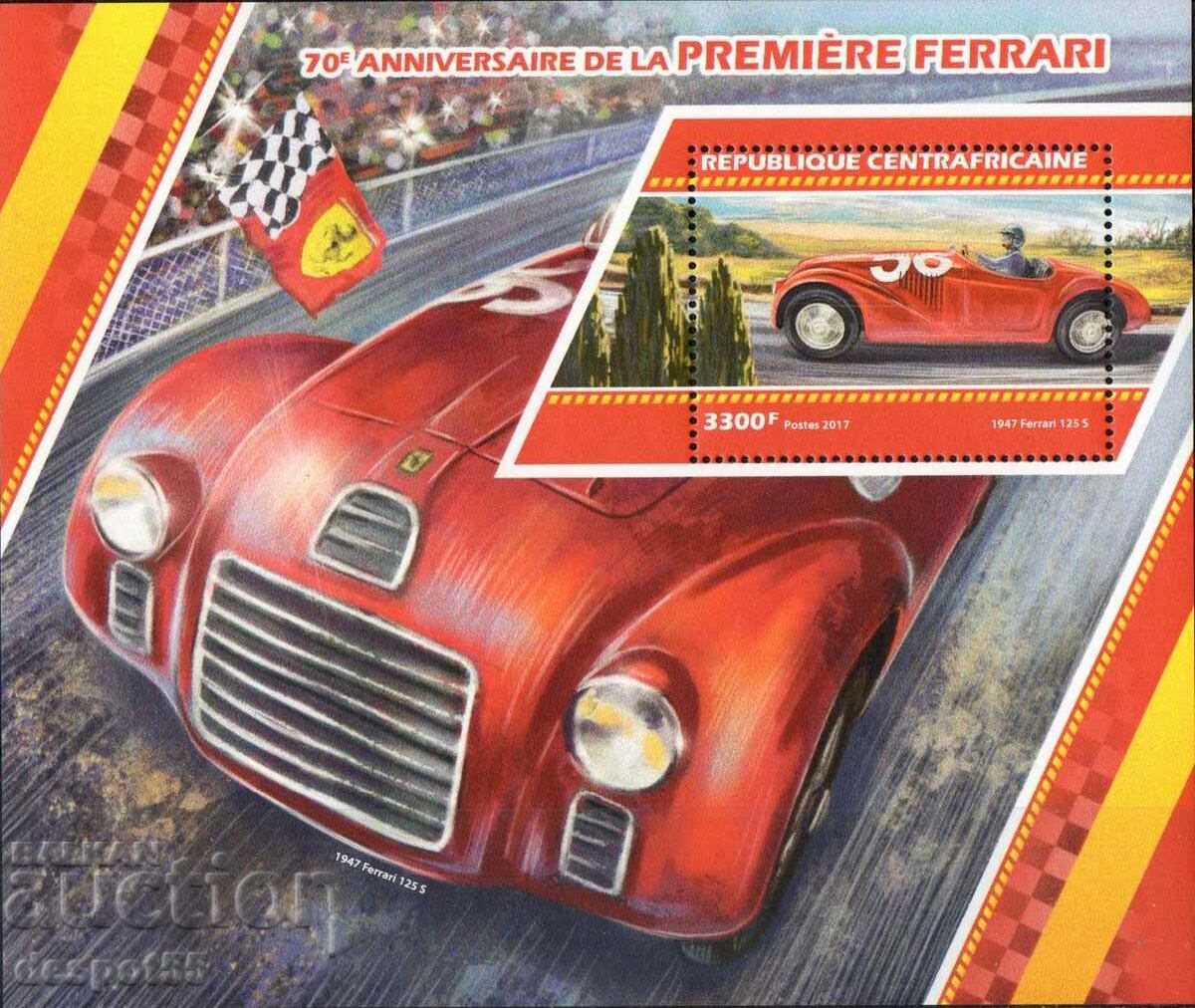 2017 CAR. The Ferrari cars of 70 years - 1947 Ferrari 125 S