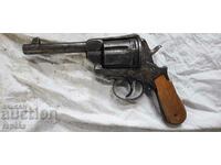 Wall mounted Gasser/Vernan revolver, donor, restoration, rifle