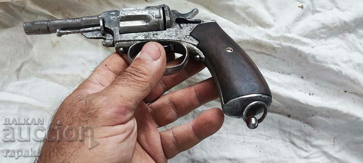 Etichetă revolver, pistol, donator, restaurare, pușcă