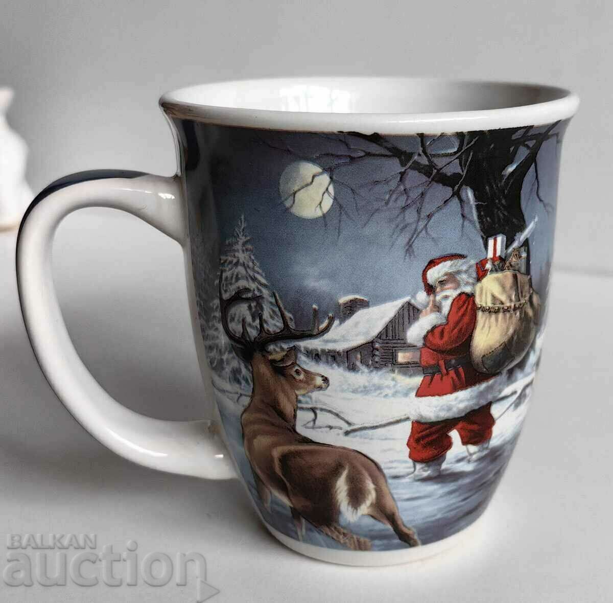 Delivery of . CHRISTMAS PORCELAIN MUG HELLO Delivery of . CHRISTMAS PORCELAIN MUG HELLO