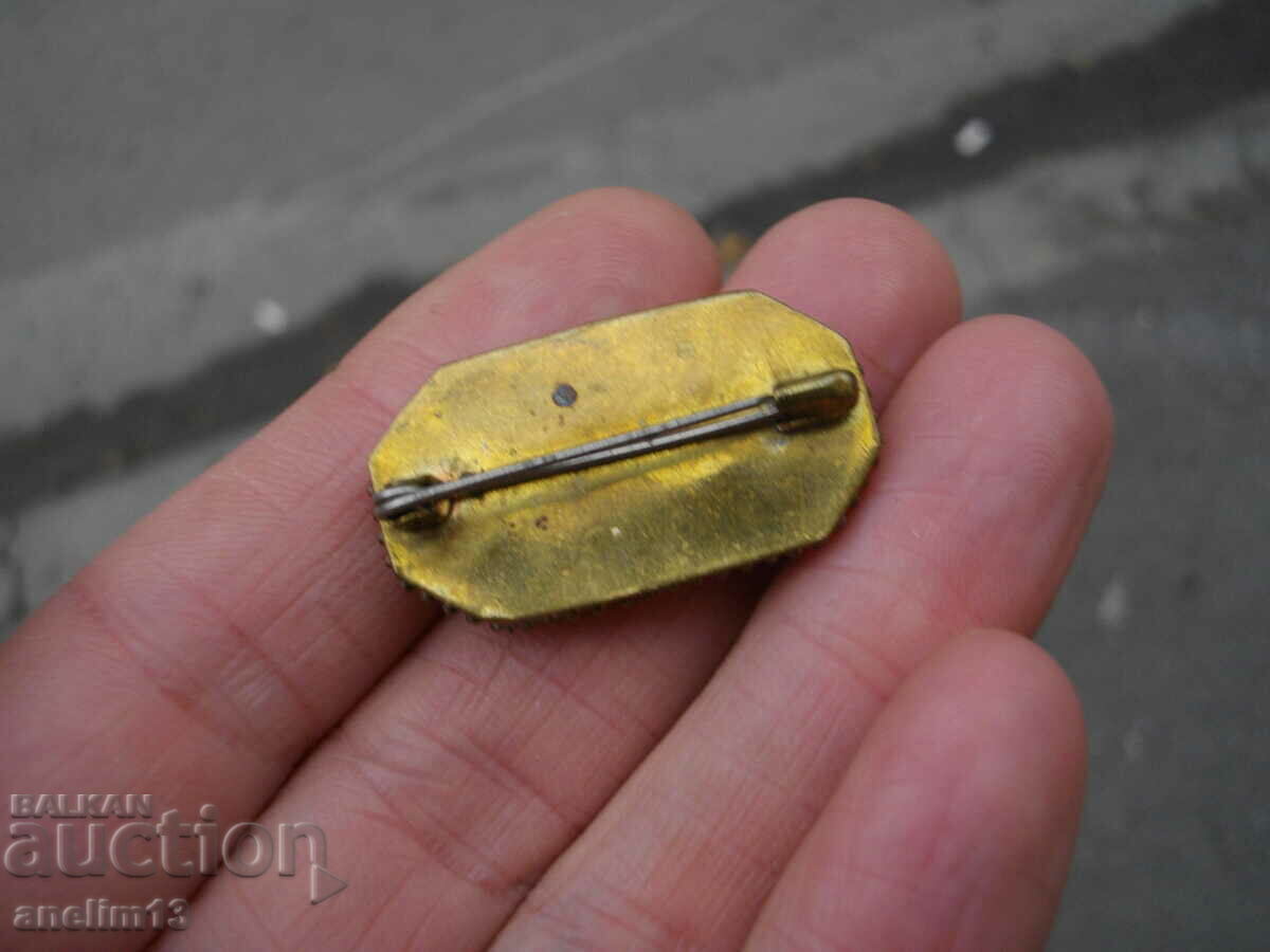 OLD VENETIAN MOSAIC BROOCH - 6 OLD VENETIAN MOSAIC BROOCH - 6