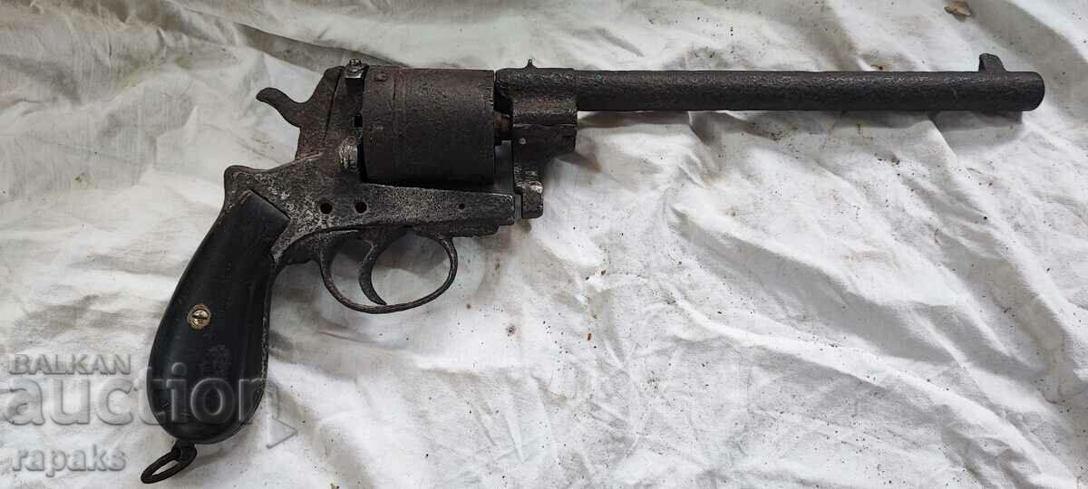 Revolver Gasser/ Pistol Vernant, donator, restaurare, pușcă