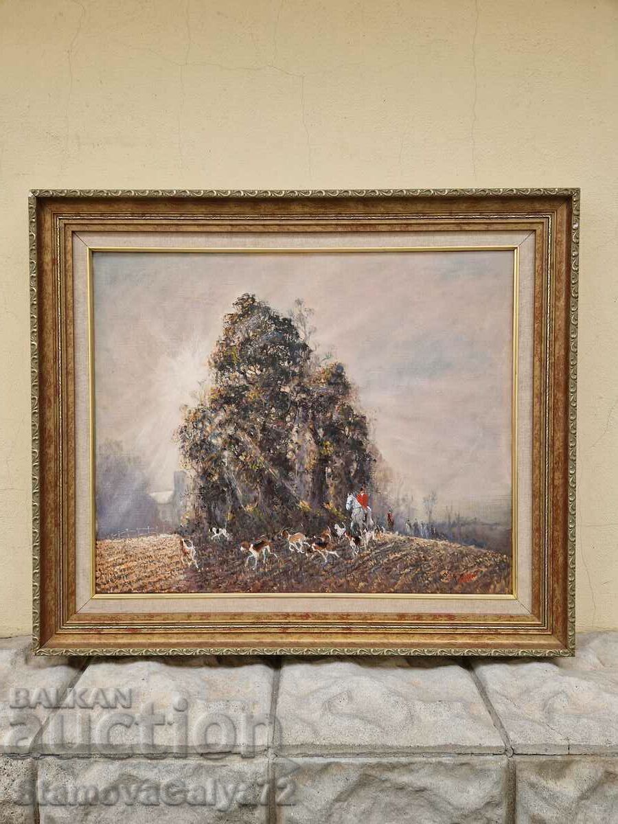 Very good oil on canvas painting