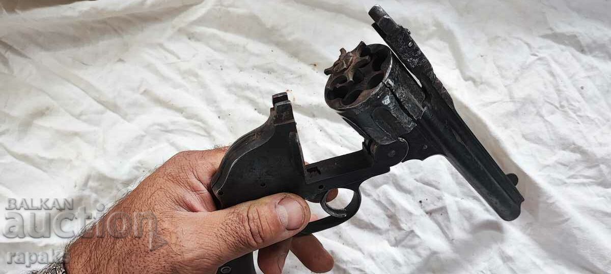 Revolver Smith/ Pistol Vernant, donator, restaurare, pușcă