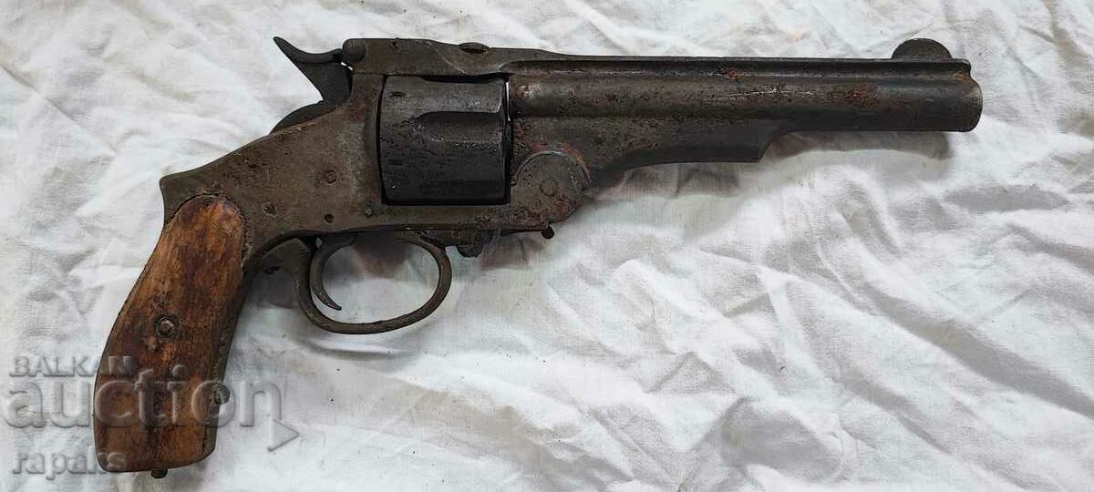 Revolver Smith/ Pistol Vernant, donator, restaurare, pușcă