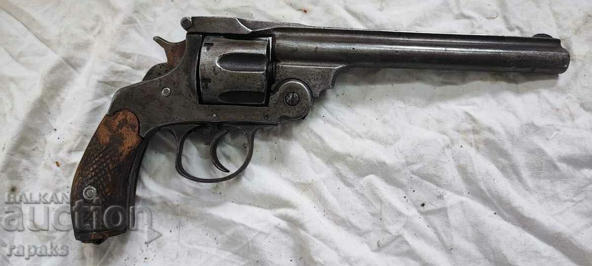 Revolver Smith/ Pistol Vernant, donator, restaurare, pușcă