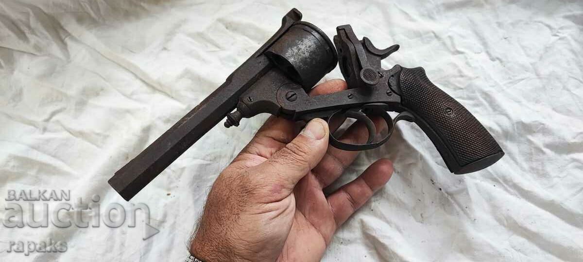 Revolver Smith/ Pistol Vernant, donator, restaurare, pușcă