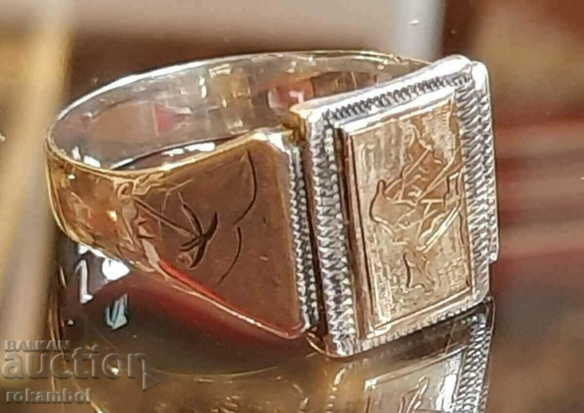 Аукцион Много рядък пръстен Крим, Вермахта,1941-1944 г Аукцион Много рядък пръстен Крим, Вермахта,1941-1944 г