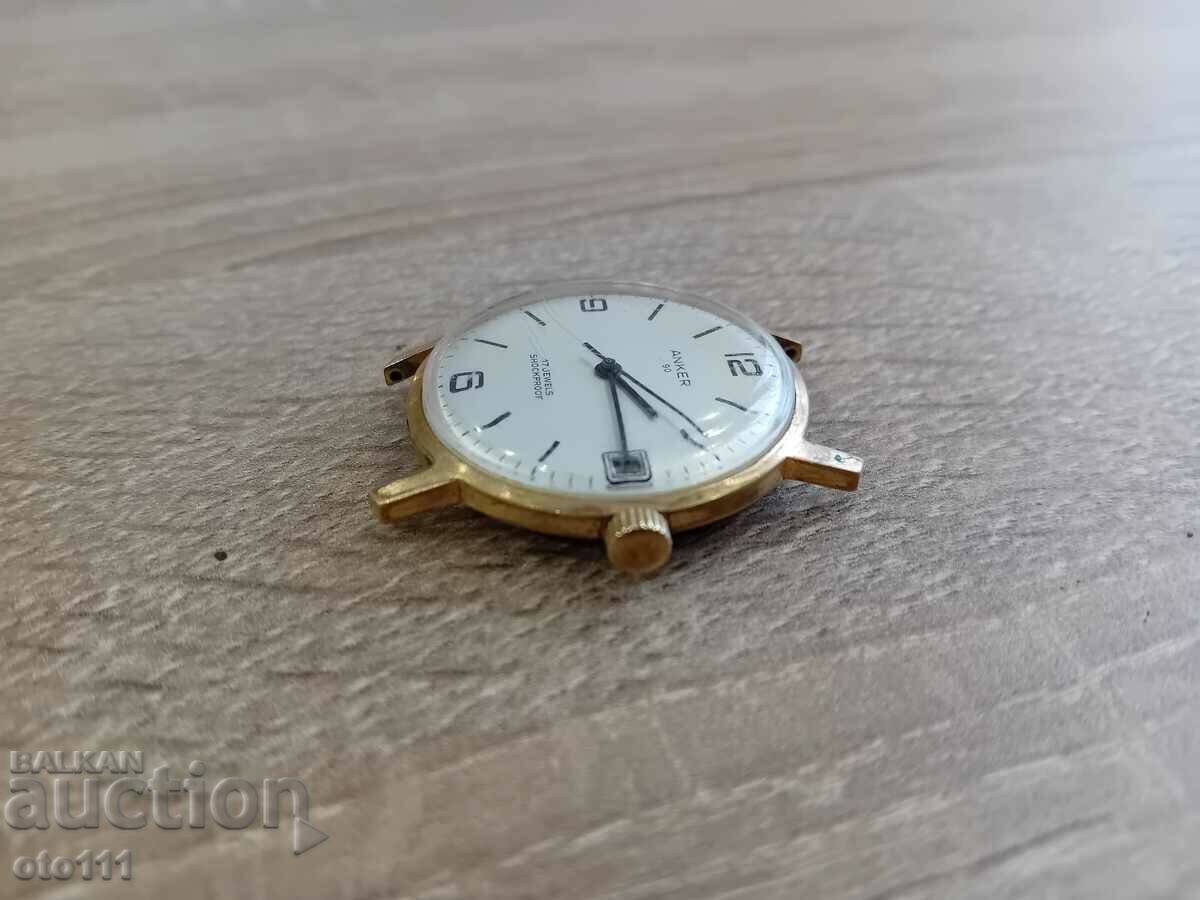 Auction ANKER GOLD WATCH - WORKING Auction ANKER GOLD WATCH - WORKING