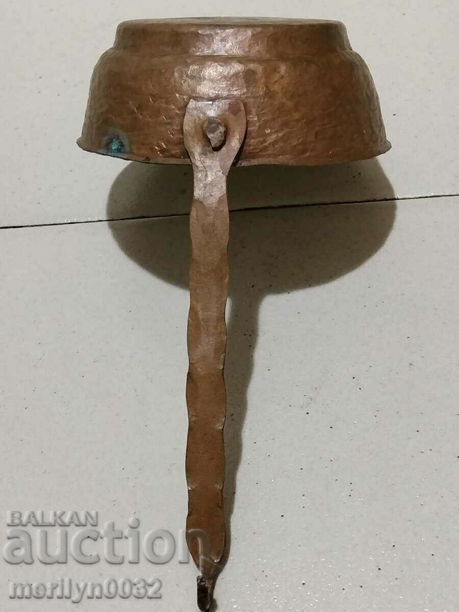 Old copper ladle minion copper vessel, copper gut - 6 Old copper ladle minion copper vessel, copper gut - 6