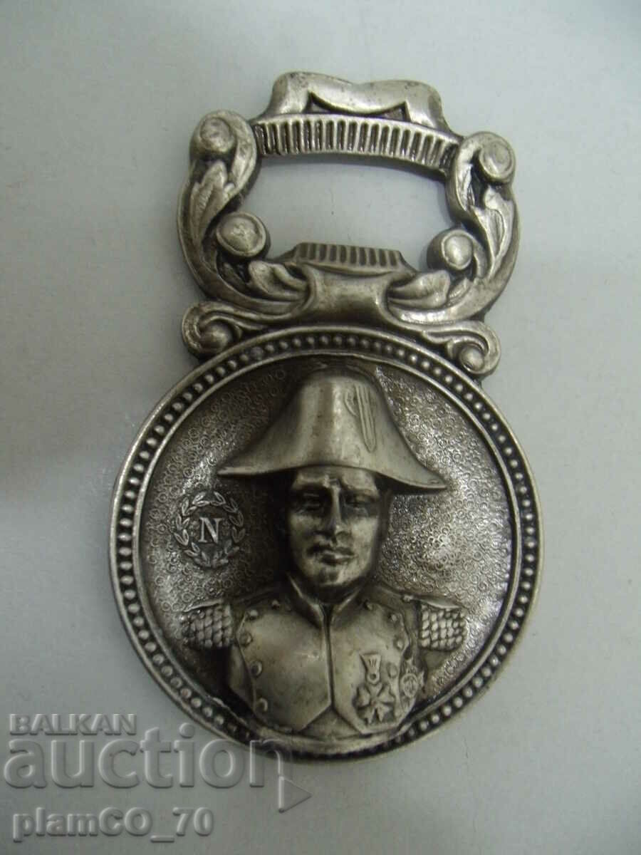 No.*7775 old metal opener - Napoleon - embossed