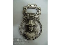 No.*7775 old metal opener - Napoleon - embossed