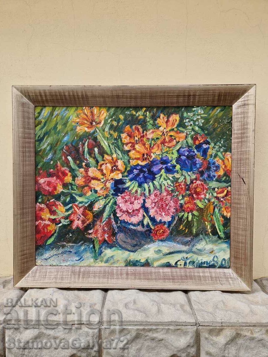 Foarte bun maestru pictură ulei pe pânză cu preț € 137.03 | 268.01 BGN