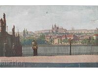 Czechoslovakia - PK - 1922 Prague traveled -